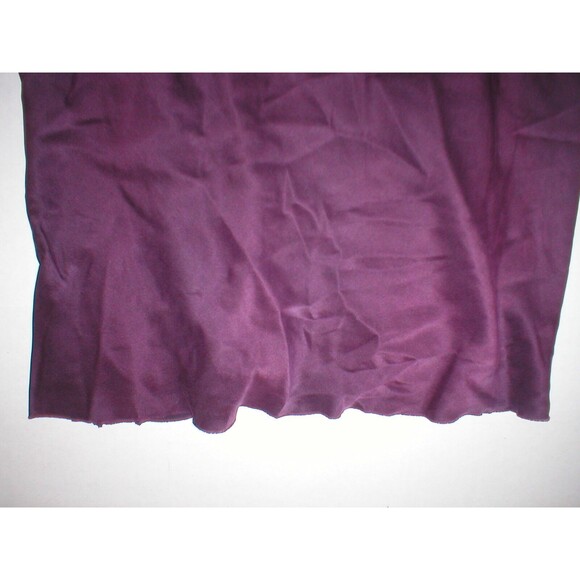 New Womens Designer True Religion Purple Silk Camisole Cami Shirt Top L Logo NWT - Picture 6 of 9